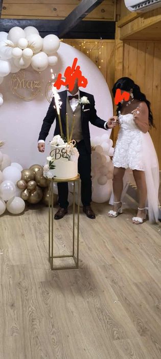 Sukienka ślubna prześliczna polecam rozmiar M