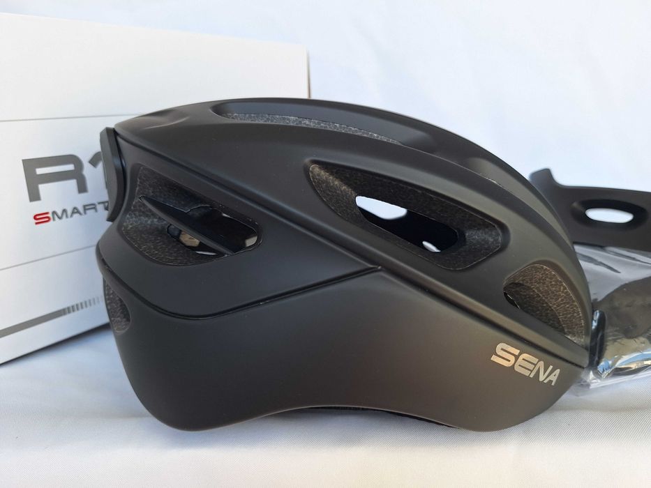 Kask rowerowy Sena Smart Cycling Helmet R1 Evo Black M 55-59 Interkom