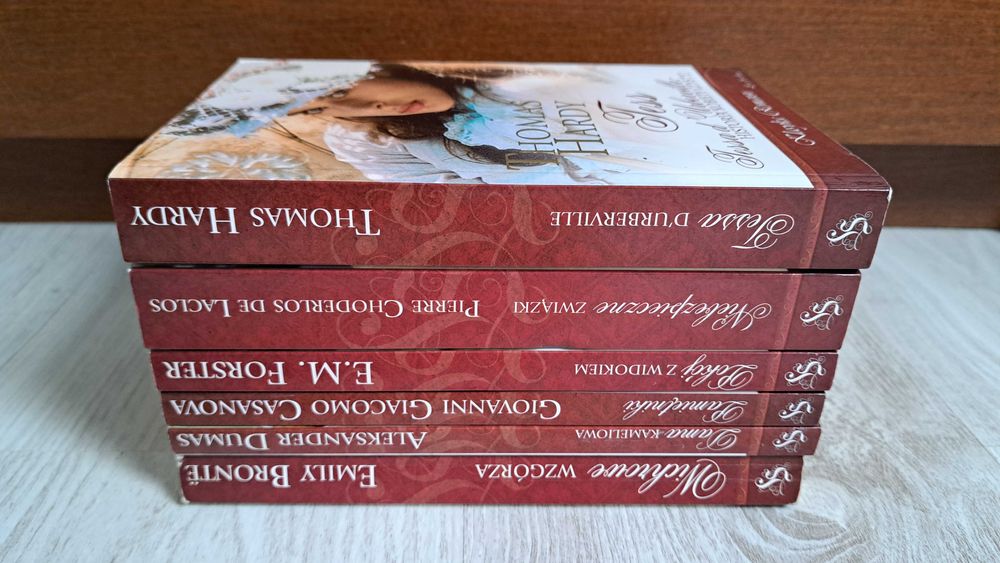 Hardy Tessa d'Urberville Bronte Wichrowe wzgórza Dumas Dama Kameliowa