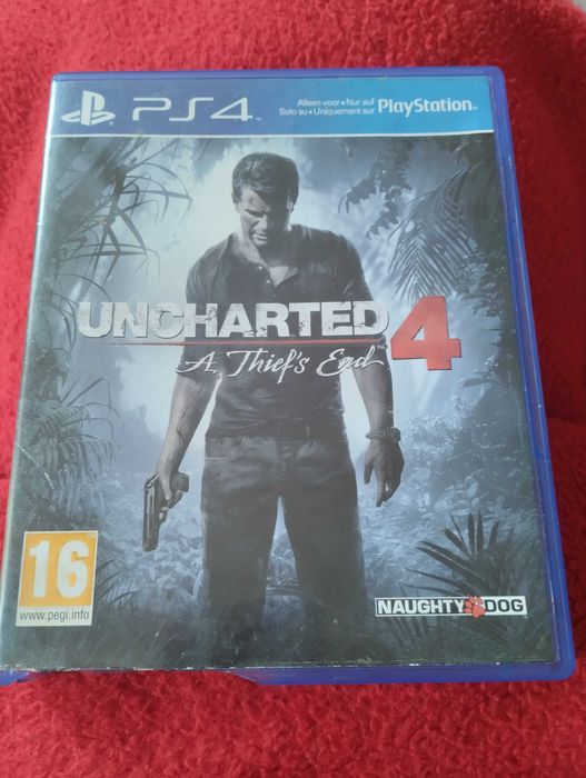Ps4 jogo Uncharted 4