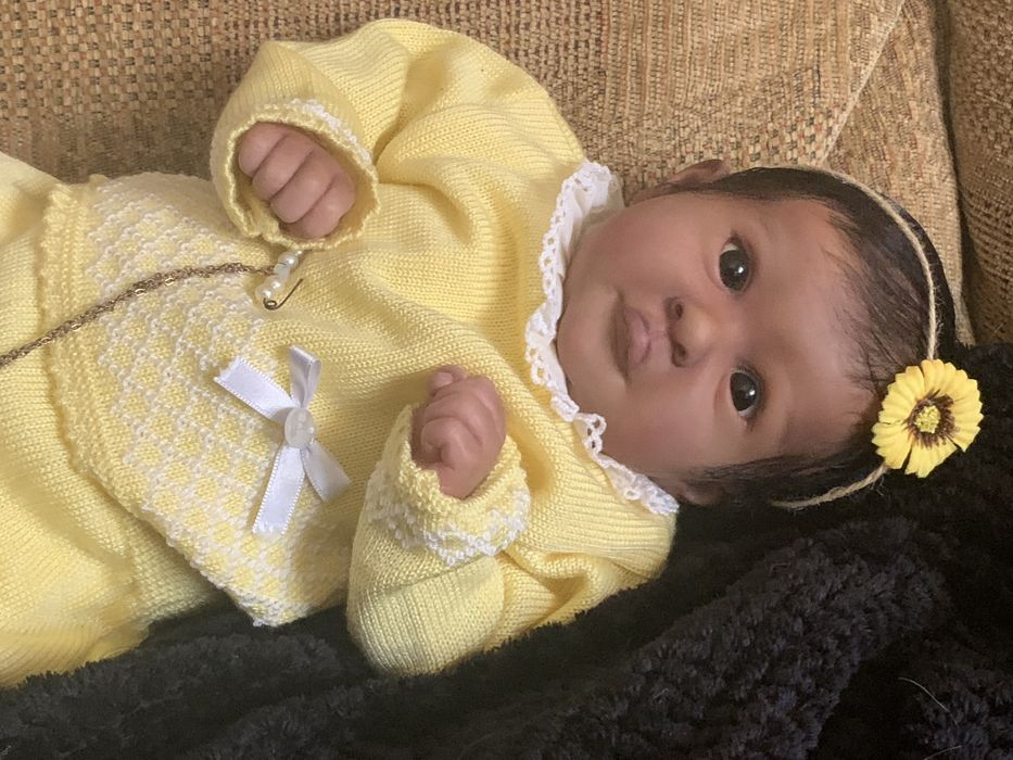 Reborn mulata etnica vinil