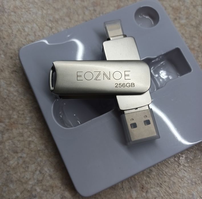 Флеш-накопитель EOZNOE 256 ГБ для iPhone,планшета, ПК