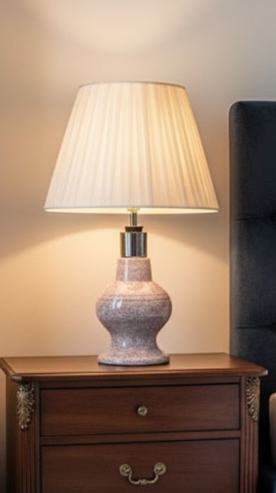 Duża bułgarska lampka nocna retro lata 70.