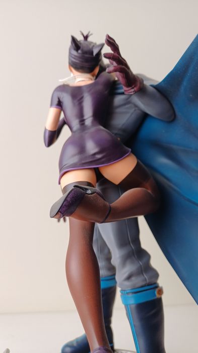Diorama Batman vs Catwoman DC Comics
