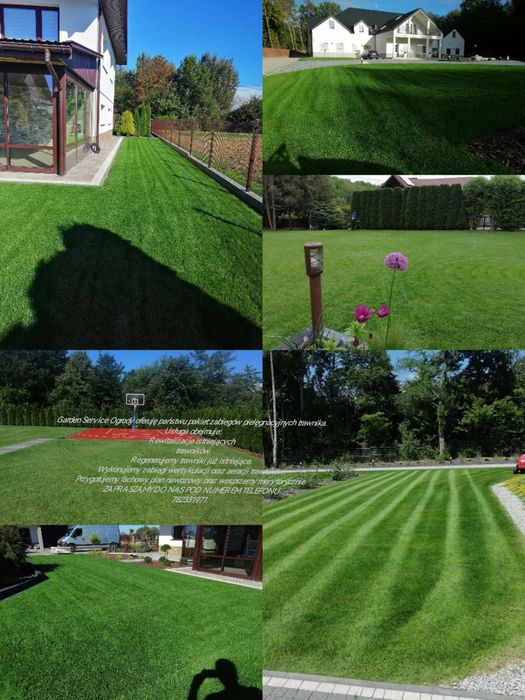 Zakładanie Ogrodów, Tarnów, Zakładanie Trawników Dąbrowa Tarnowska