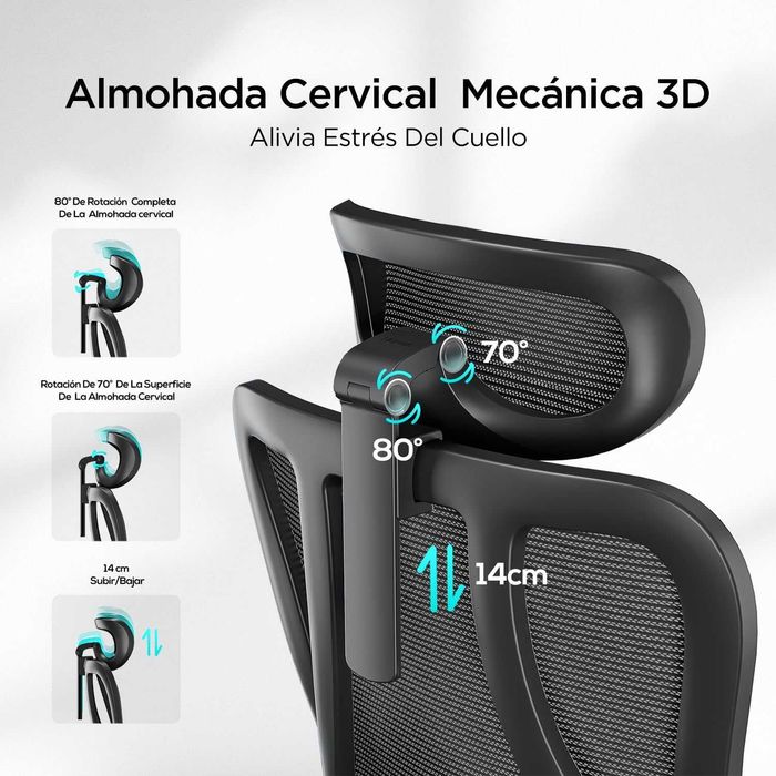 Cadeira Ergonómica Premiada HBADA - custou 254,12€ nova