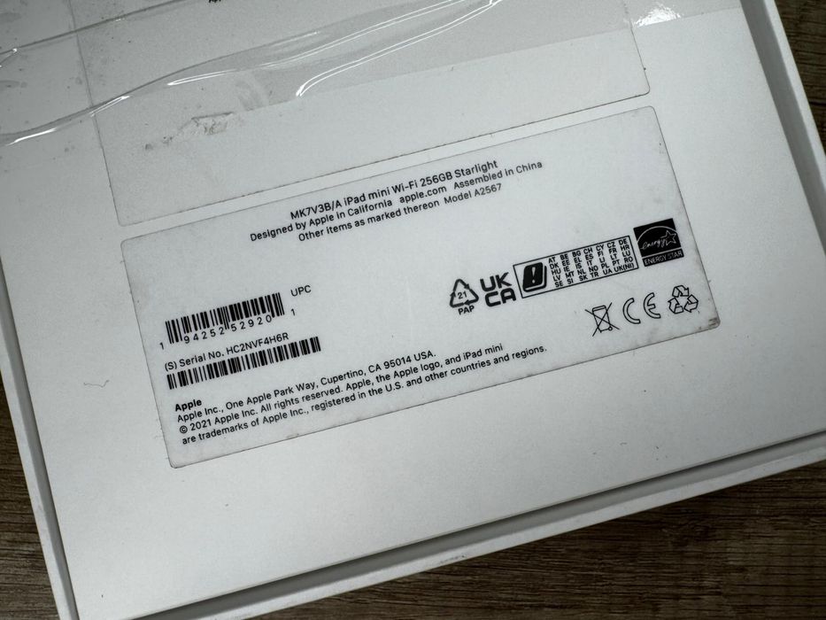 iPad mini 6 256gb Starlight Jak Nowy Bateria 100