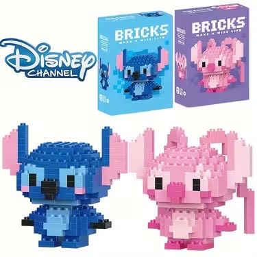 Міні конструктор BRICKS Disney Stitch Чудовий подарунок