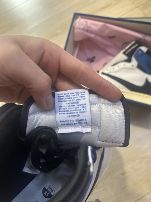Travis scoot jordan 1 high fragment