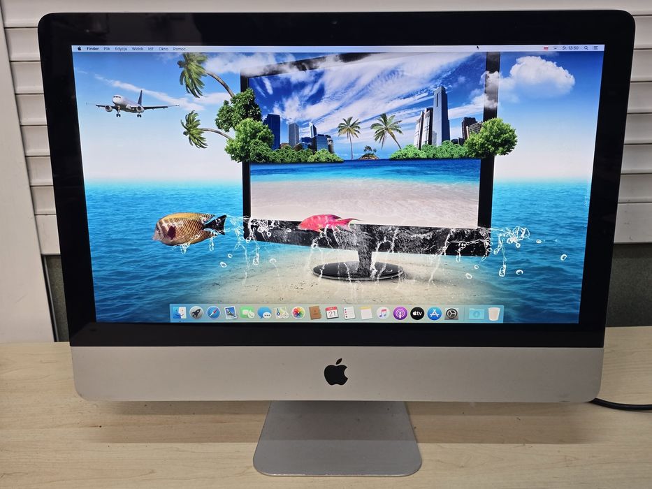 Komputer Apple iMac 21,5' Dysk SSD 12GB RAM  2x3.06Ghz 100% Sprawny