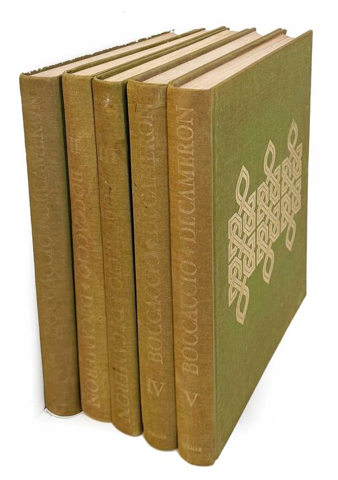 Giovanni Boccaccio, DECAMERON. (5 volumes)