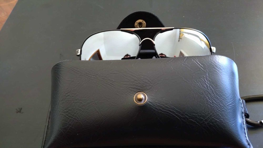 Oculos Sol Estilo Aviador Espelhados Novos