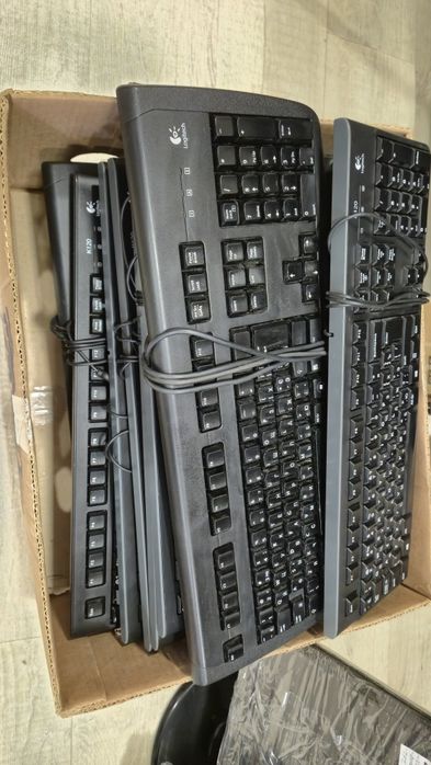 Клавіатури USB Logitech, Frime, Vinga, Genius, Gembird. Дротові, провідні, офісні