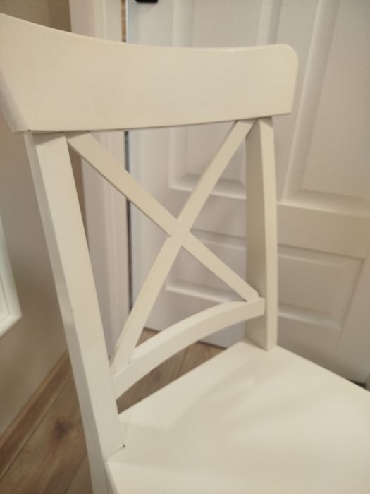 Krzesło Ingolf Ikea białe