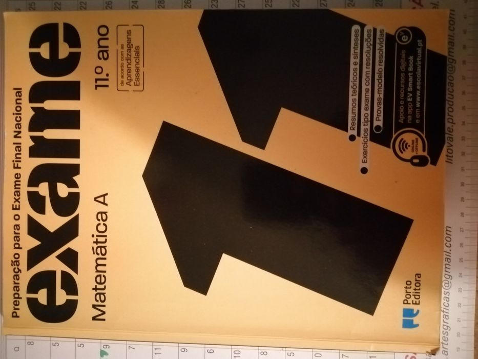 Livro de exercícios de Matemática 11°ano