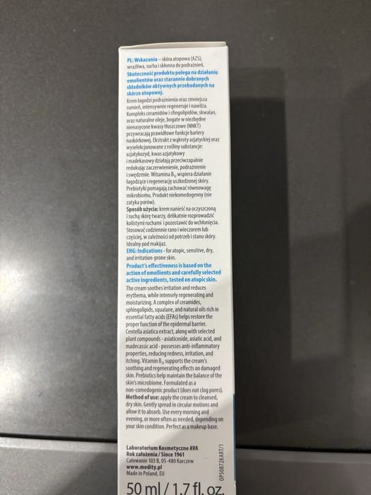 Medity + Atopowe zapalenue skóry krem