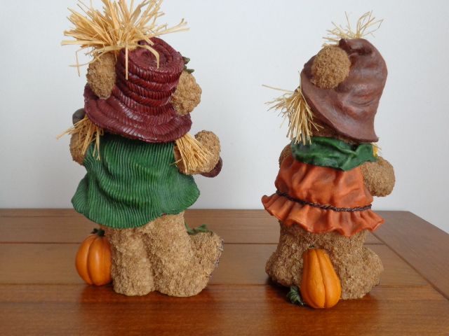 Par de ursinhos de Outono