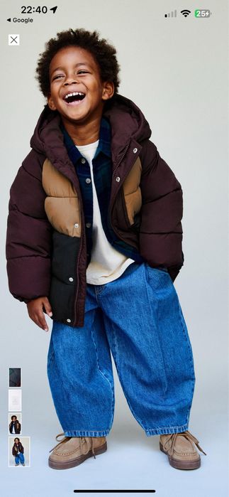 Куртка zara 104 еврозима з флісом