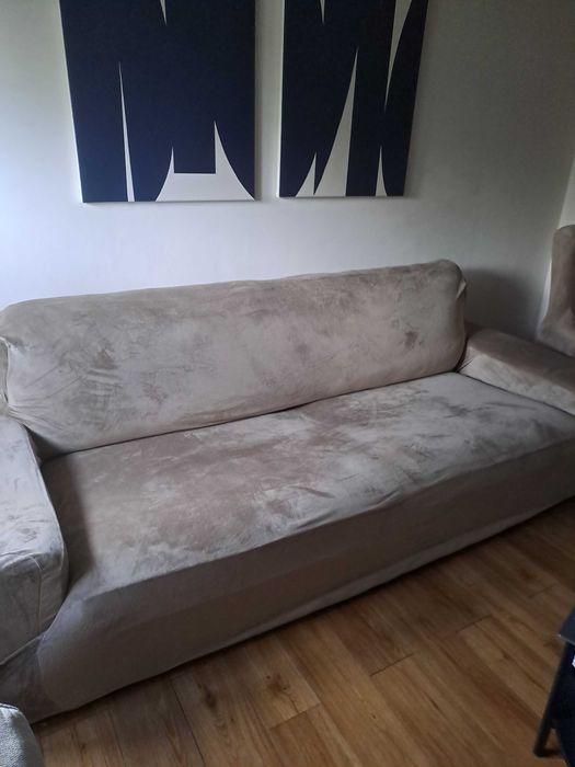 Sofá de 3 lugares  as capas podem ser lavadas na máquina sofá ikea