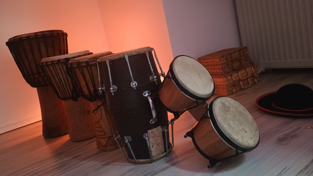 Bongosy bęben dość stare