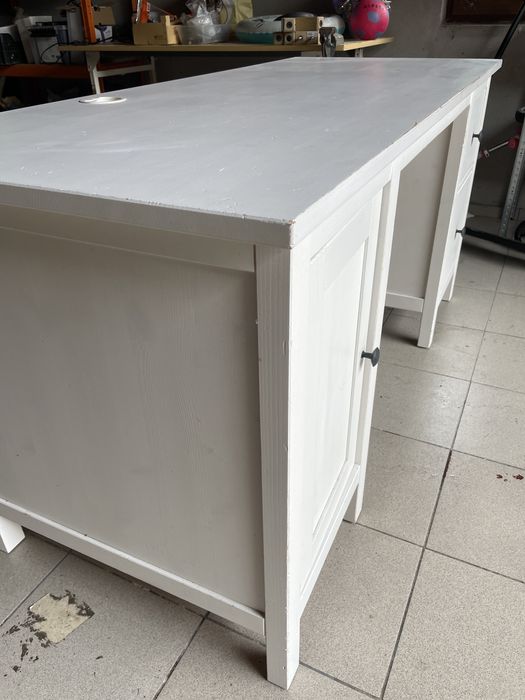 Biurko Ikea Hemnes biale