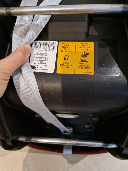 Nosidełko + adaptery