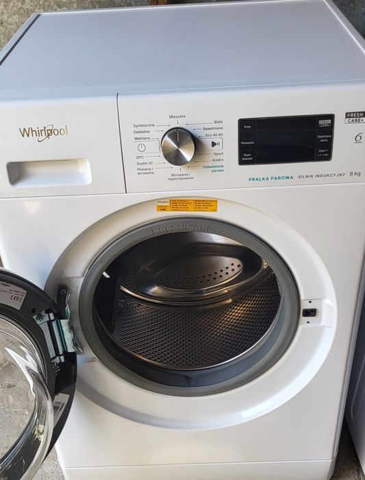 Pralka Whirlpool FFB 8448 BV PL 8 kg – sprawna, GWARANCJA