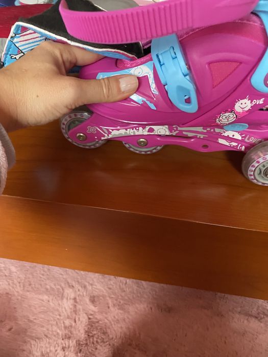 Patins de criança com luzes