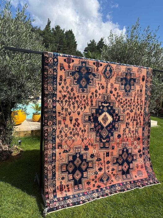 Dywan Perski Vintage Ręcznie Tkany Iran Hamadan 210x190 galeria 10 tys