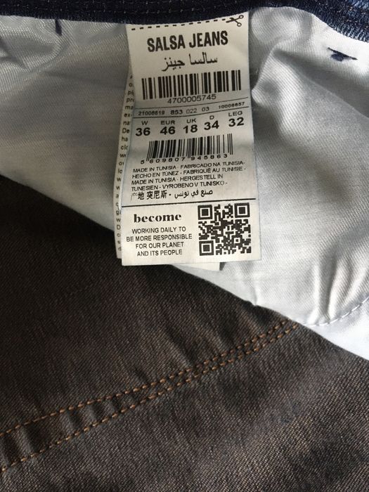 Calças de ganga Salsa