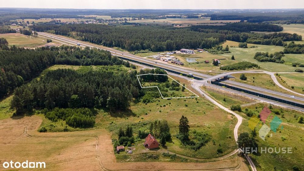 Działka pod zabudowę mieszkalną, usługową
