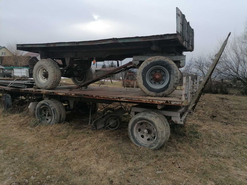 Przyczepa BSS 9T i 8T / Chwytak do drzewa / Rotator / Części