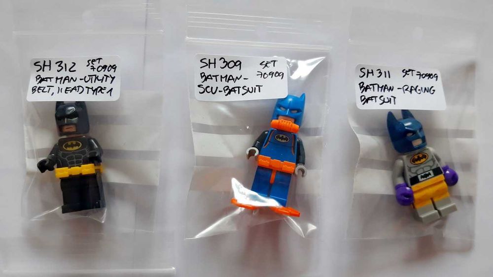 Lego Super Heroes DC 70909 Batcave Break-In LBMovie 6 Minifigs novas