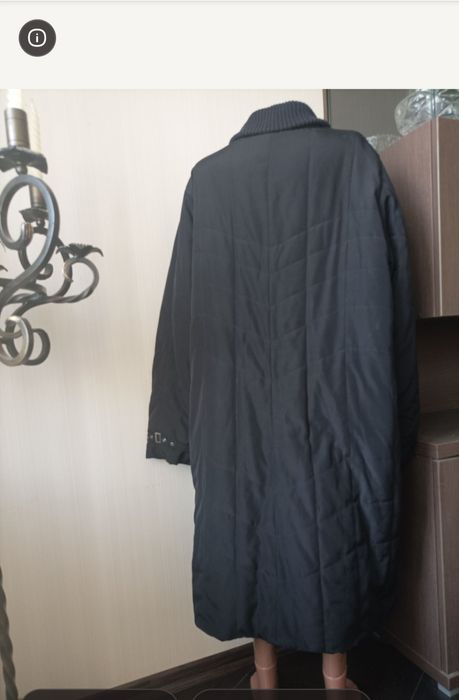 Куртка пальто теплое большого размера