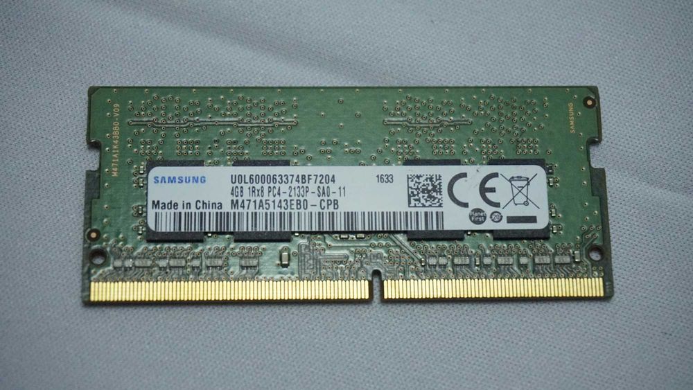 Kit RAM DDR4 Notebook | 6GB (4GB Samsung + 2GB SK Hynix) | 2133MHz | Testado