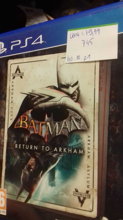 Batman return to arkham PS4, SKLEP