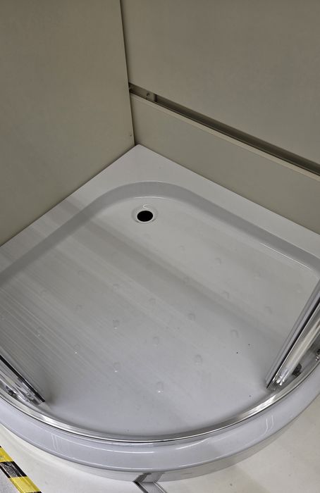 Brodzik półokrągły Alfa Nowy 90 x 90