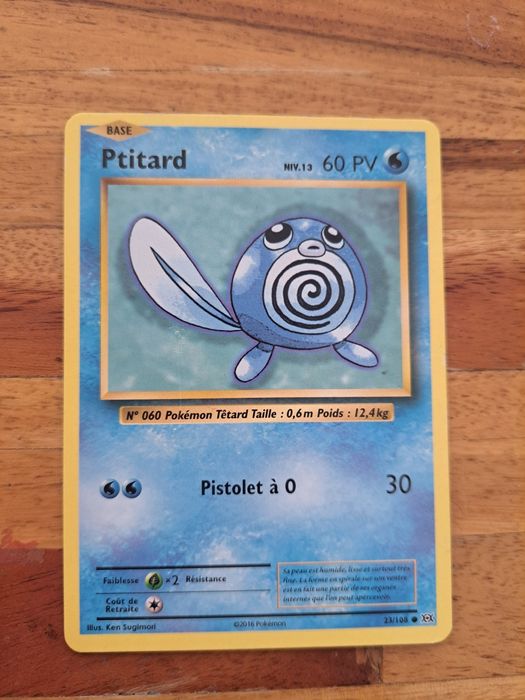 Cartas pokemon azuis