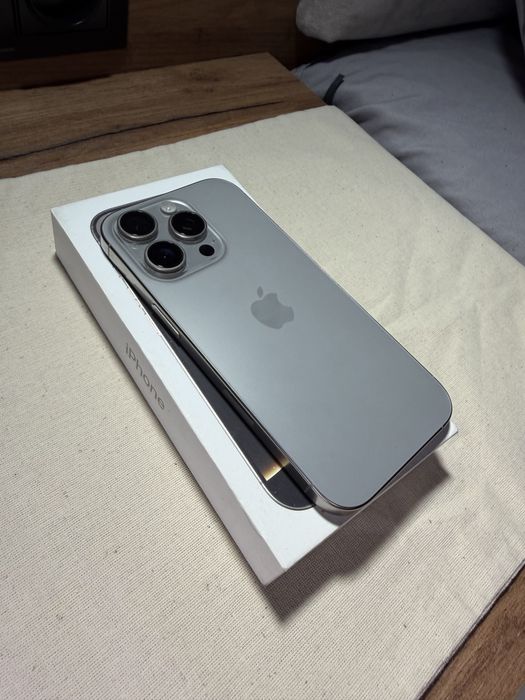 iPhone 16 Pro 128GB Titanium, 91% АКБ, ідеальний стан, торг