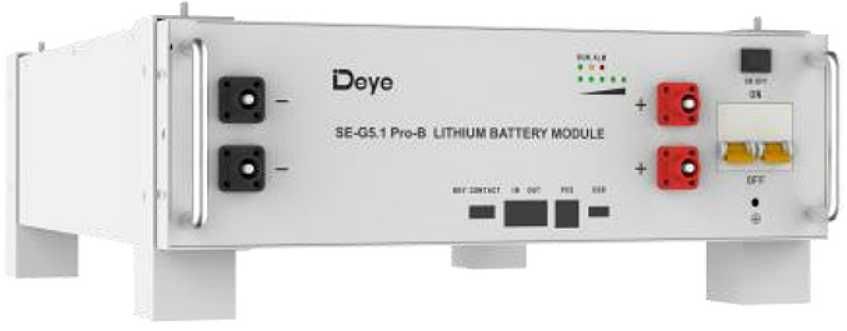 Акумуляторна батарея Deye SE-G5.1 PRO B, 5,1 kW 48 V