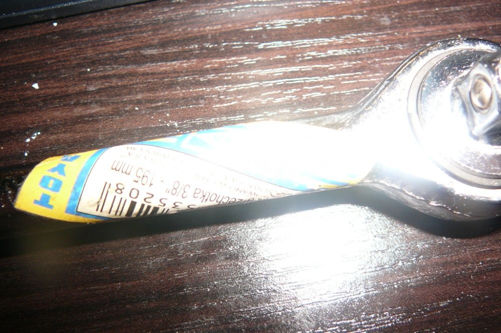 Grzechotka 3/8 cala 190 mm  i miska  magnetyczna Nowa