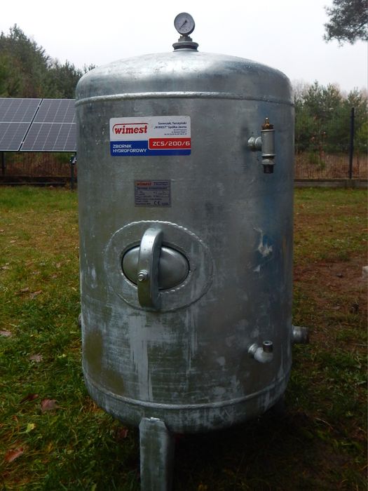 Zbiornik ocynkowany 200l