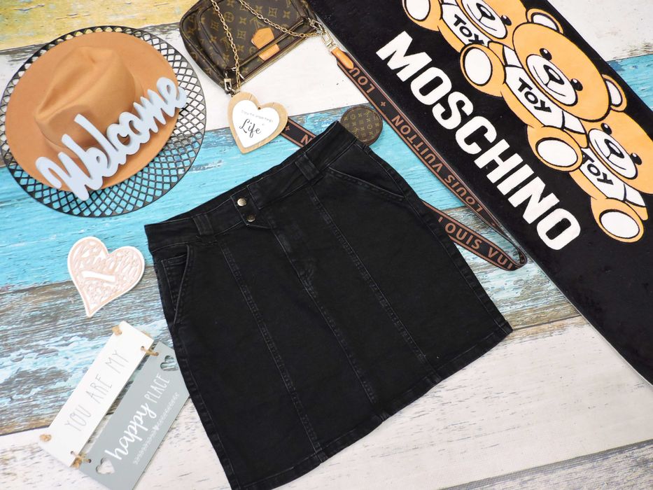 Co Couture Spódniczka jeans przeszycia XL