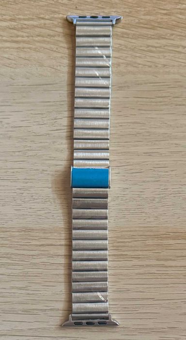 Bransoleta do Apple Watch 42-49mm srebrna stal nierdzewna 22mm