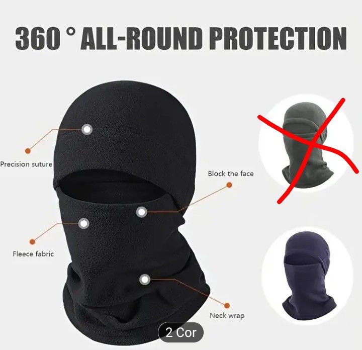 3 Peças Conjunto de Inverno à Prova de Vento