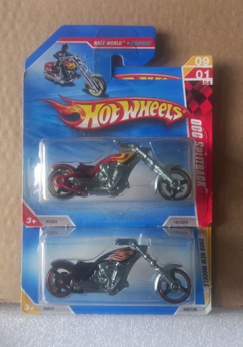 Set of 2 Occ Splitback Hot Wheels