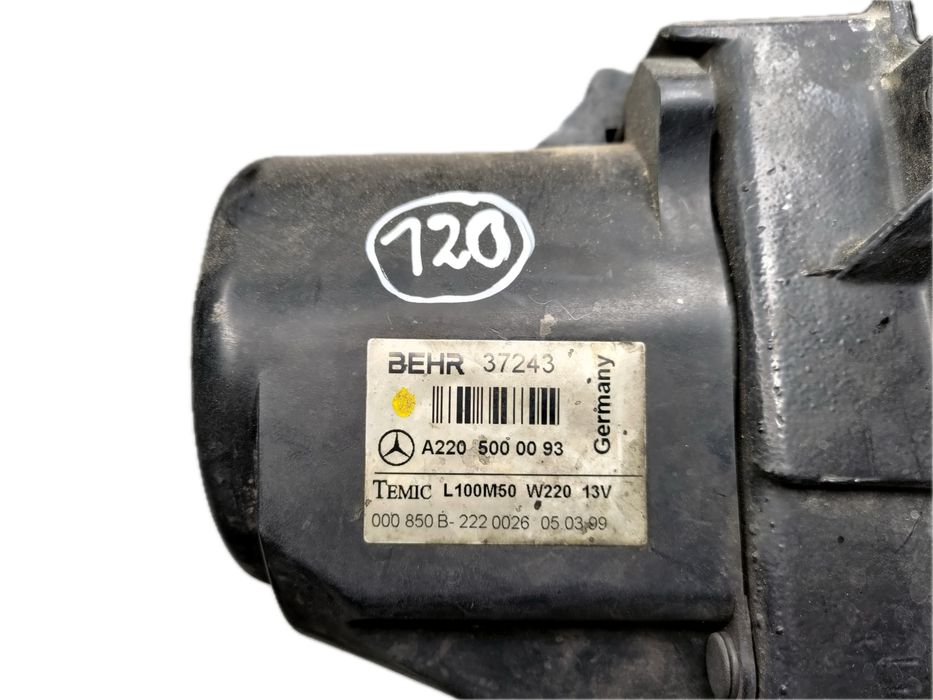 Termoventilador / motoventilador MERCEDES-BENZ Classe S Coupé (C215)