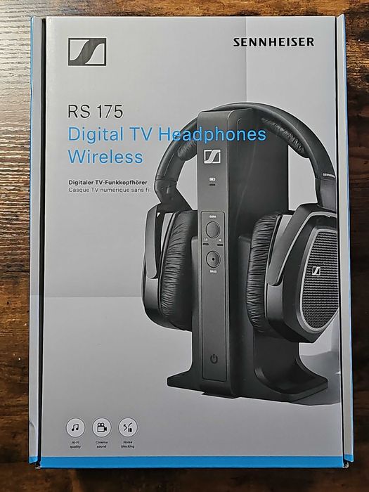 Sennheiser RS175 Czarny
Słuchawki Wokółuszne, Bezprzewodowe Sennheiser