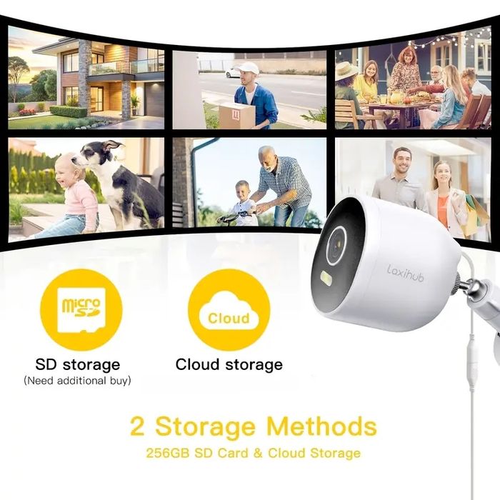 Kamera zewnętrzna/ wewnętrzna do monitoringu
LaxiHub 1296P