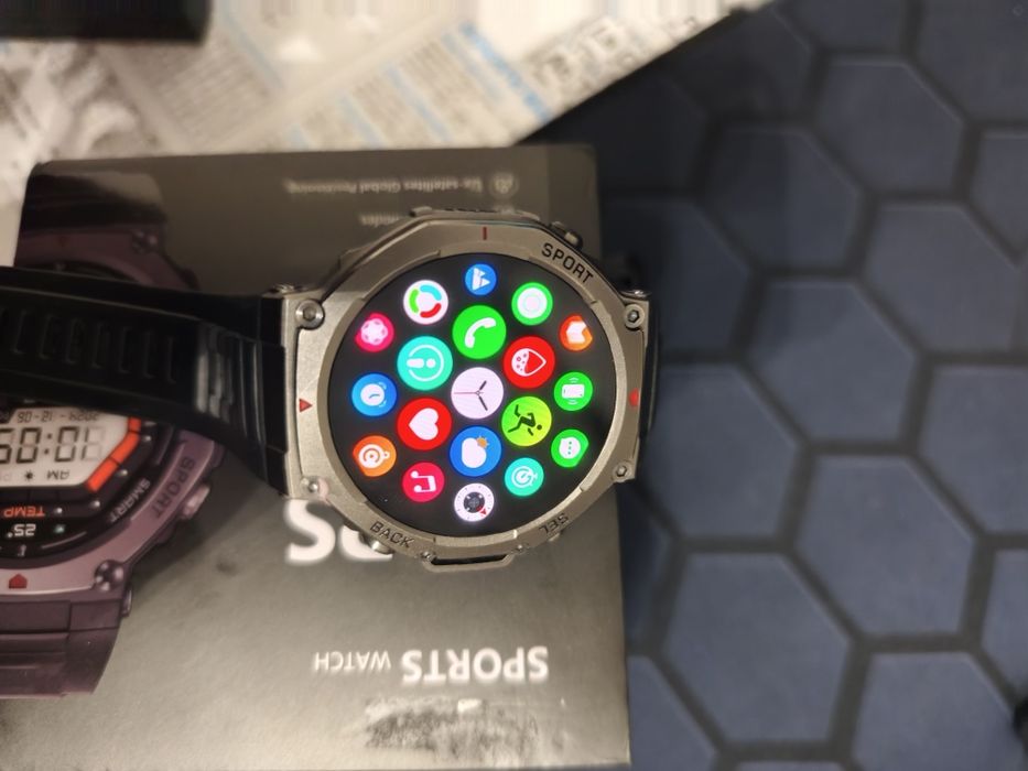 Jak T-REX  3 GPS Amoled stan idealny 1-mc na baterii